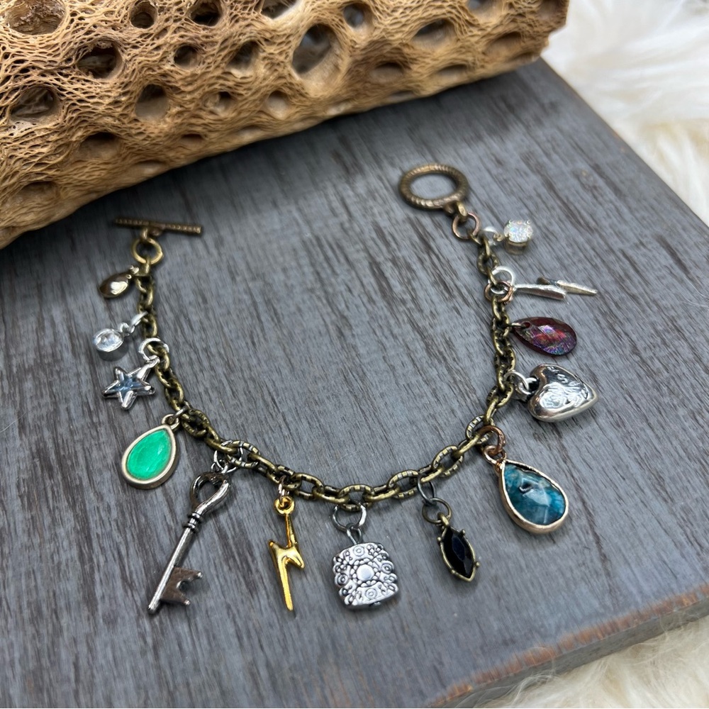 Handmade Multi-Color Charm Bracelet